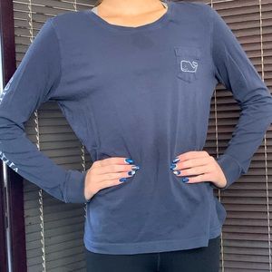 Navy Vineyard Vines top